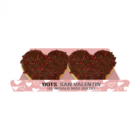 Dot San Valentín de cacao