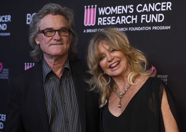 Goldie Hawn y Kurt Russell