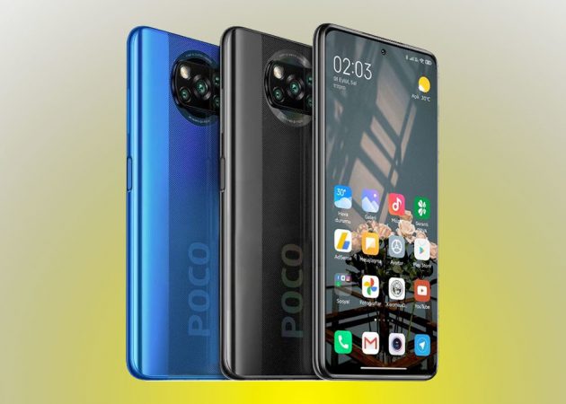 Móvil de Xiaomi Poco X3 mediante Mediamarkt