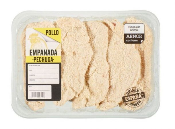 PECHUGAS DE POLLO EMPANADAS