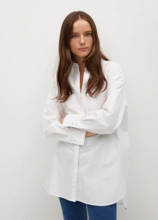 Screenshot 2021 02 17 Camisa algodon oversize Mujer Mango Espana Merca2.es