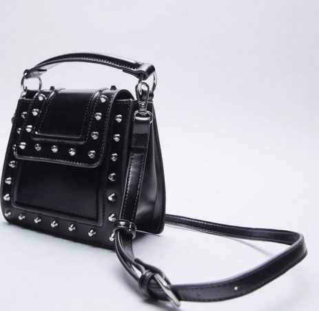 bolso mini city tachas
