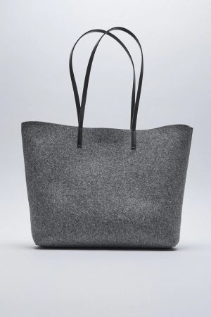bolso shopper fieltro personalizable