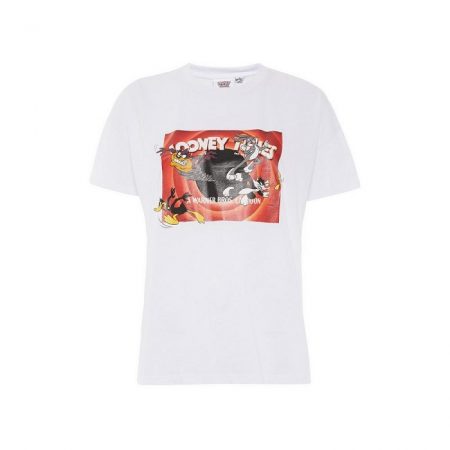 camiseta logo looney tunes