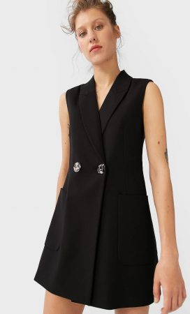 chaleco vestido stradivarius