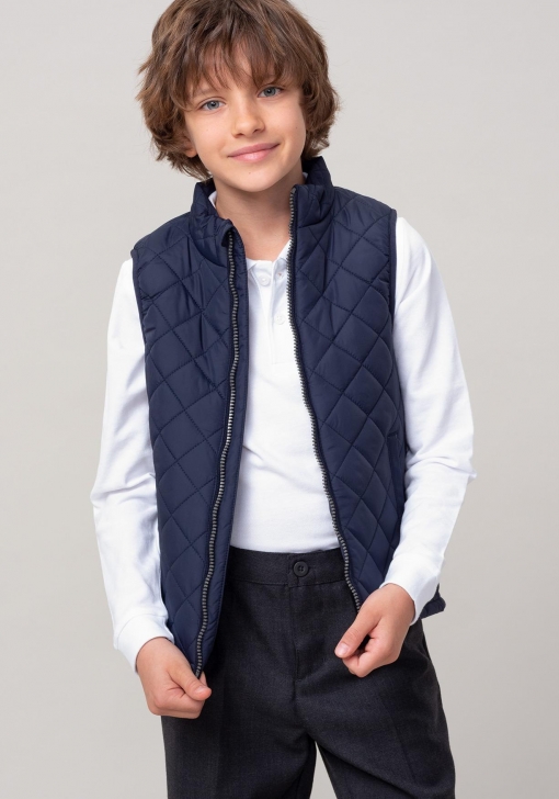 chaleco colegial sostenible