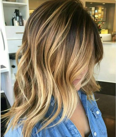 Rubios dorados con balayage
