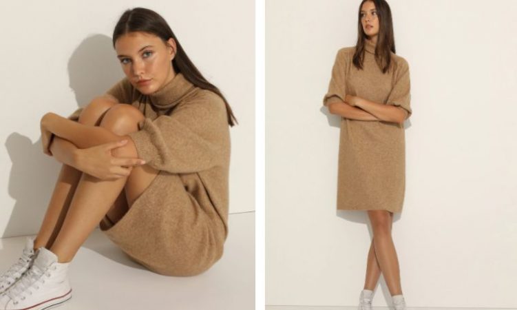 REBAJAS EL CORTE INGLÉS: VESTIDO DE PUNTO RECTO