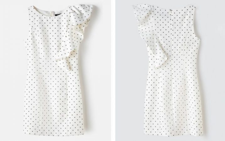 VESTIDOS ALEGRES: CON LUNARES Y VOLANTE