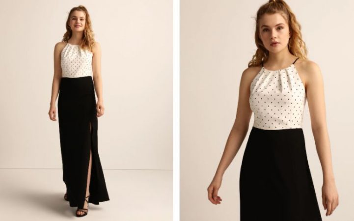 VESTIDO LARGO DE TIRANTES EN EL CORTE INGLÉS