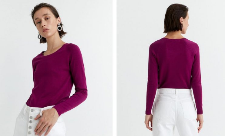 precioso jersey sfera morado