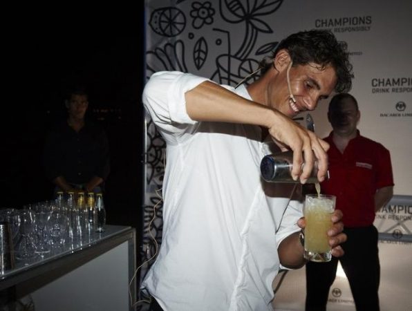 El tequila la bebida preferida de Nadal