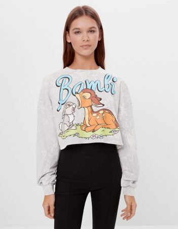 sudadera bambi bershka