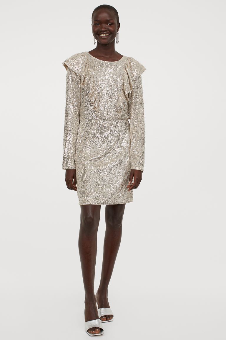 vestido de lentejuelas