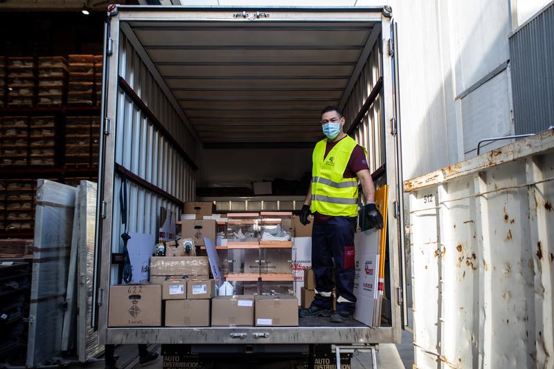 La inversión logística en España cae un 8% en 2020, hasta los 1.500 millones