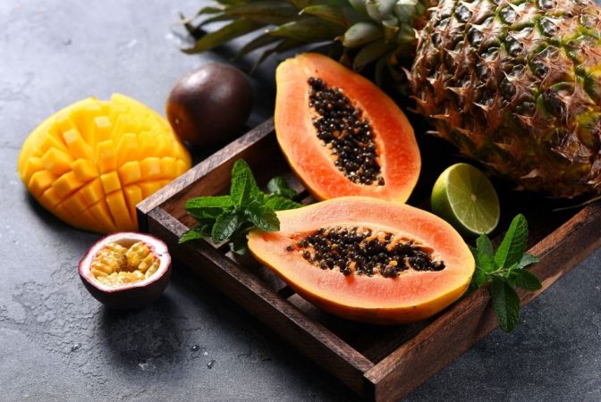 Caqui y papaya ¿Ricas en vitaminas C mejor que las naranjas?