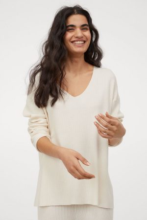 Ropa básica de H&M que te vas a querer poner siempre 50 Merca2.es Jersey en punto de canalé