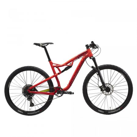 Las bicicletas de montaña de doble suspensión ROCKRIDER XC 100S