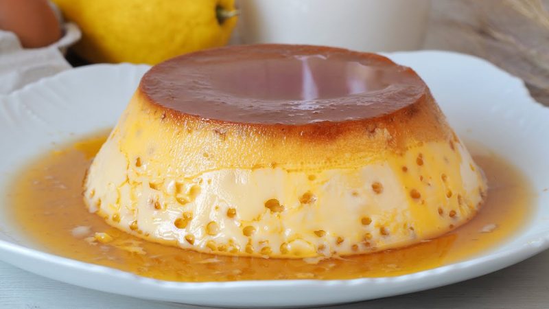 Pasos para elaborar la receta de flan con huevos por Karlos Arguiñano