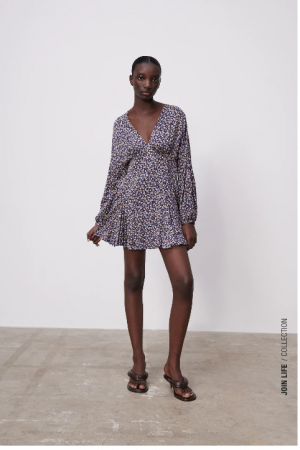 Vestidos cortos de Zara para fardar de estilo esta primavera 51 Merca2.es Screenshot 2021 03 10 VESTIDO CORTO ESTAMPADO Merca2.es