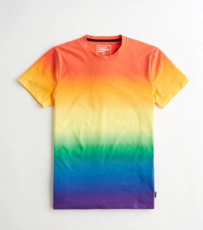 Screenshot 2021 03 22 Chicas Camiseta con cuello redondo y arcoiris sombreado Chicas Partes superiores HollisterCo com Merca2.es