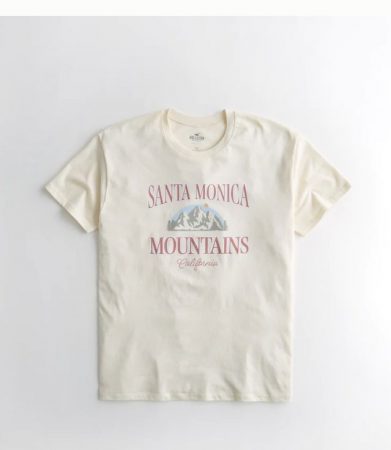 Screenshot 2021 03 22 Chicas Camiseta con grafico y estampado extragrande Chicas Partes superiores HollisterCo com Merca2.es