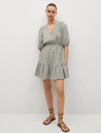 Screenshot 2021 03 25 Vestido cuadros vichy Vestidos y monos de Mujer Mango Espana Merca2.es