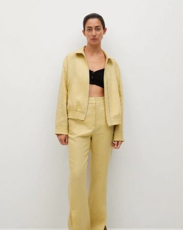 Screenshot 2021 03 30 Cazadora lino bolsillos Mujer Mango Espana Merca2.es