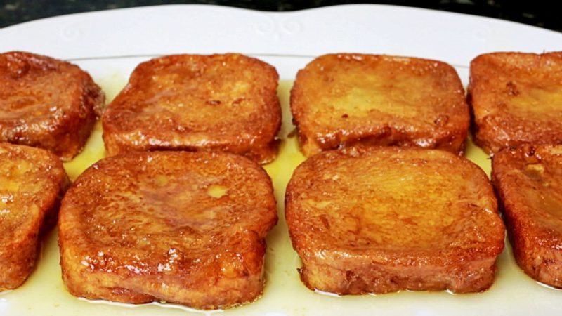 Torrijas con miel