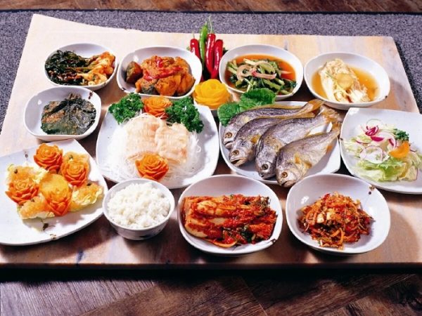 alimentos dieta coreana