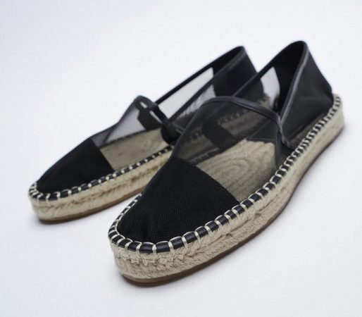 alpargata rejilla zara