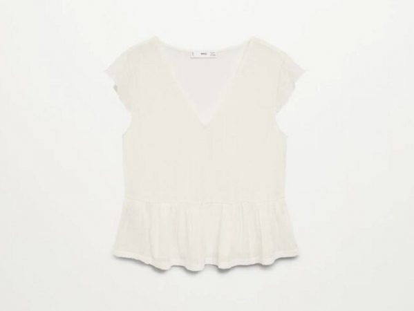 Mango: camisetas y chaquetas para primavera por menos de 30 euros 70 Merca2.es camiseta fluida