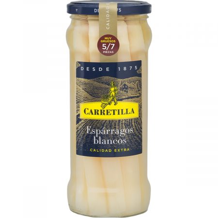 esparragos blancos tiernos