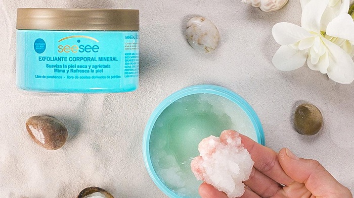 exfoliante corporal seesee
