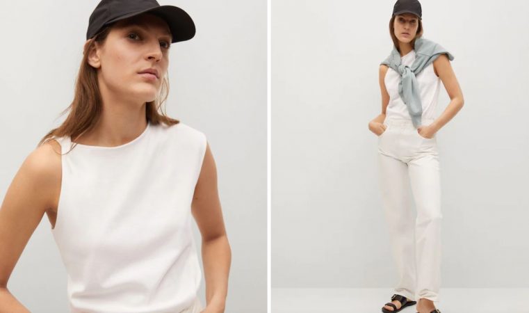 CAMISETAS MANGO DE ALGODÓN: VIVA LA ASIMETRÍA