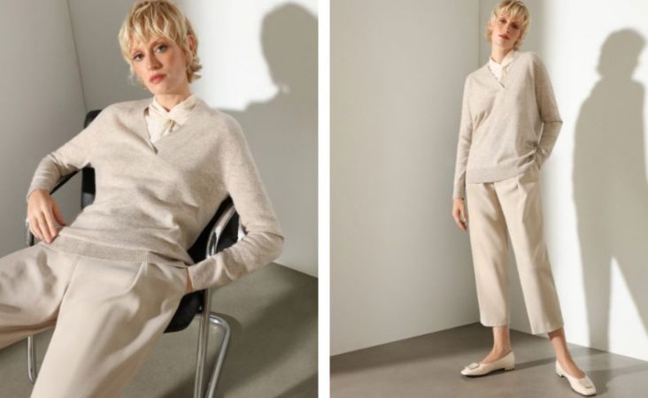 El Corte Inglés: jerséis de su colección limitada que te van a flipar 51 Merca2.es JERSEY PICO CASHMERE CLARO