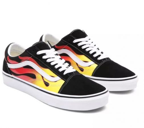 VANS CASUAL UNISEX OLD SKOOL FLAMES