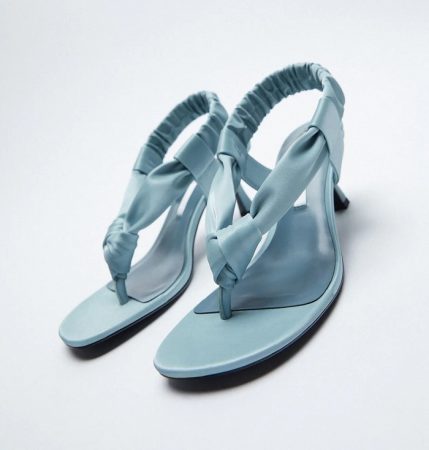 Sandalias de Zara chulísimas que vas a querer ponerte cuanto antes 11 Merca2.es sandalia tacon nudo