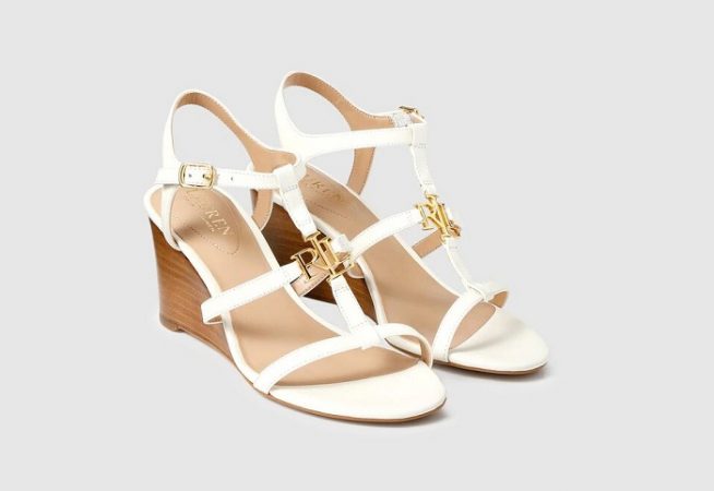 sandalias ralph lauren cuña