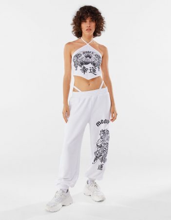 set top y pantalon dragon bershka