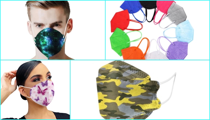 Aliexpress: mascarillas FFP2 de colores y estampados muy económicas para combinar con tus prendas