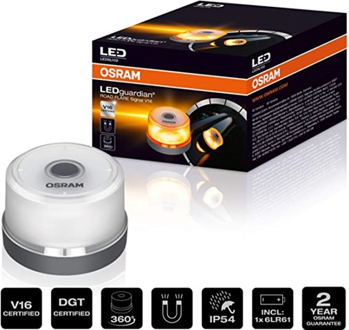 LED OSRAM, luces obligatorias DGT