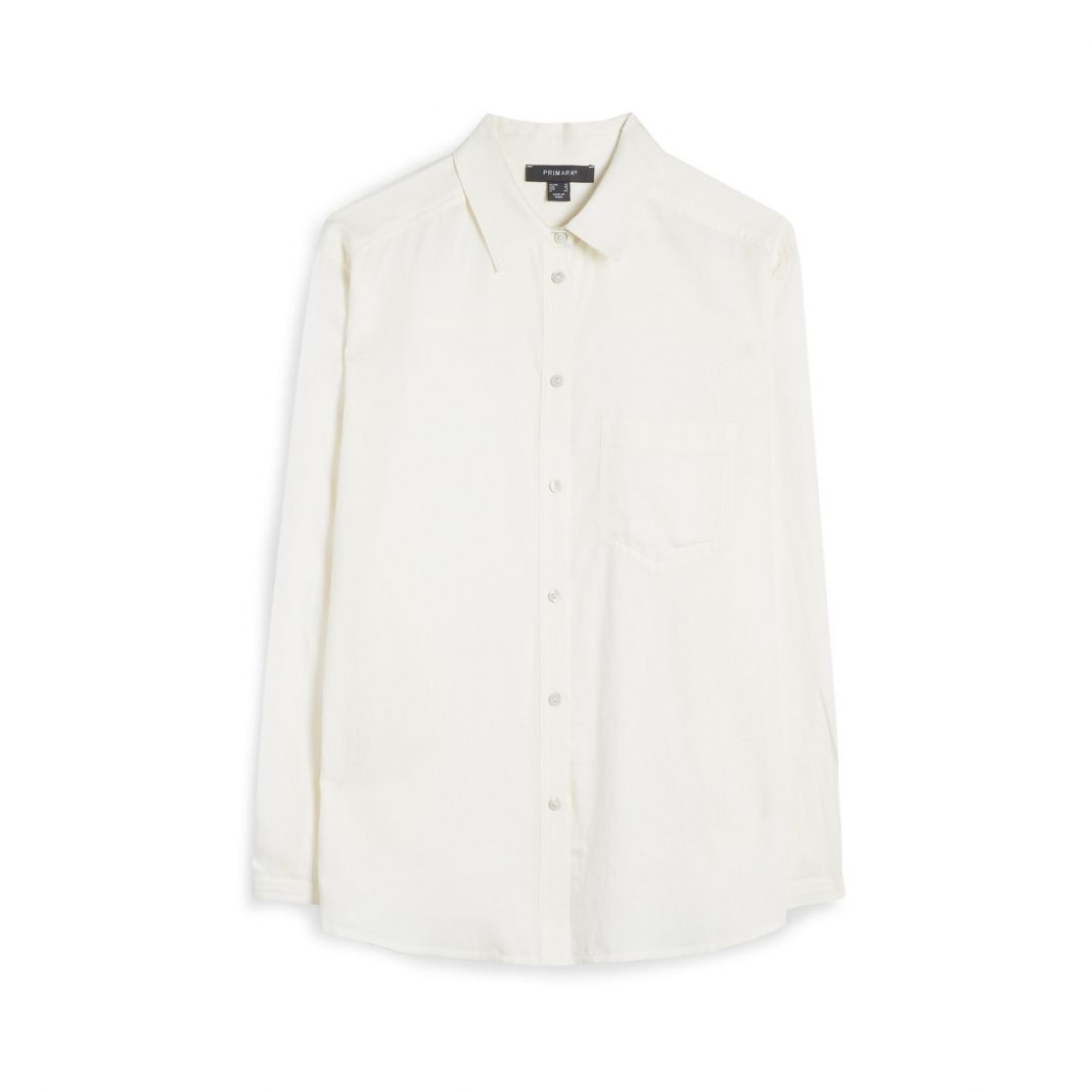 camisa color crema