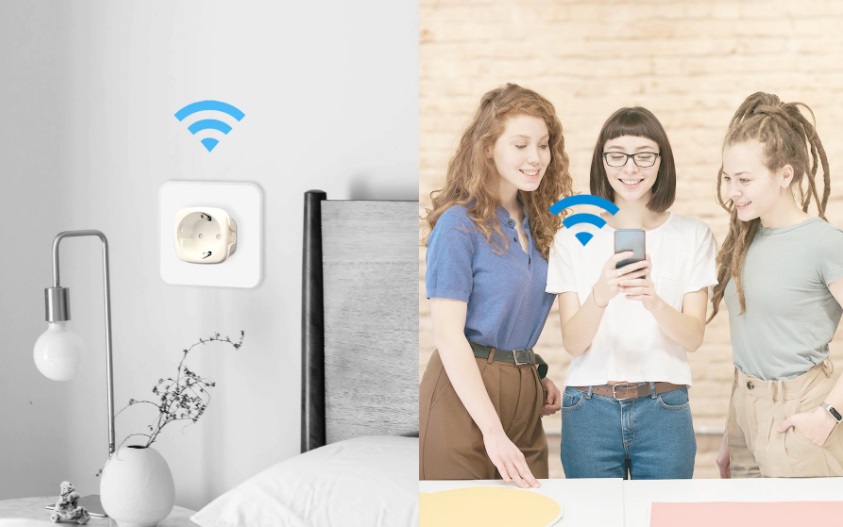enchufe con wifi