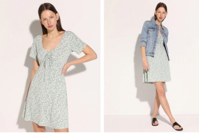 VESTIDOS ESTAMPADOS CORTOS EN EL CORTE INGLÉS