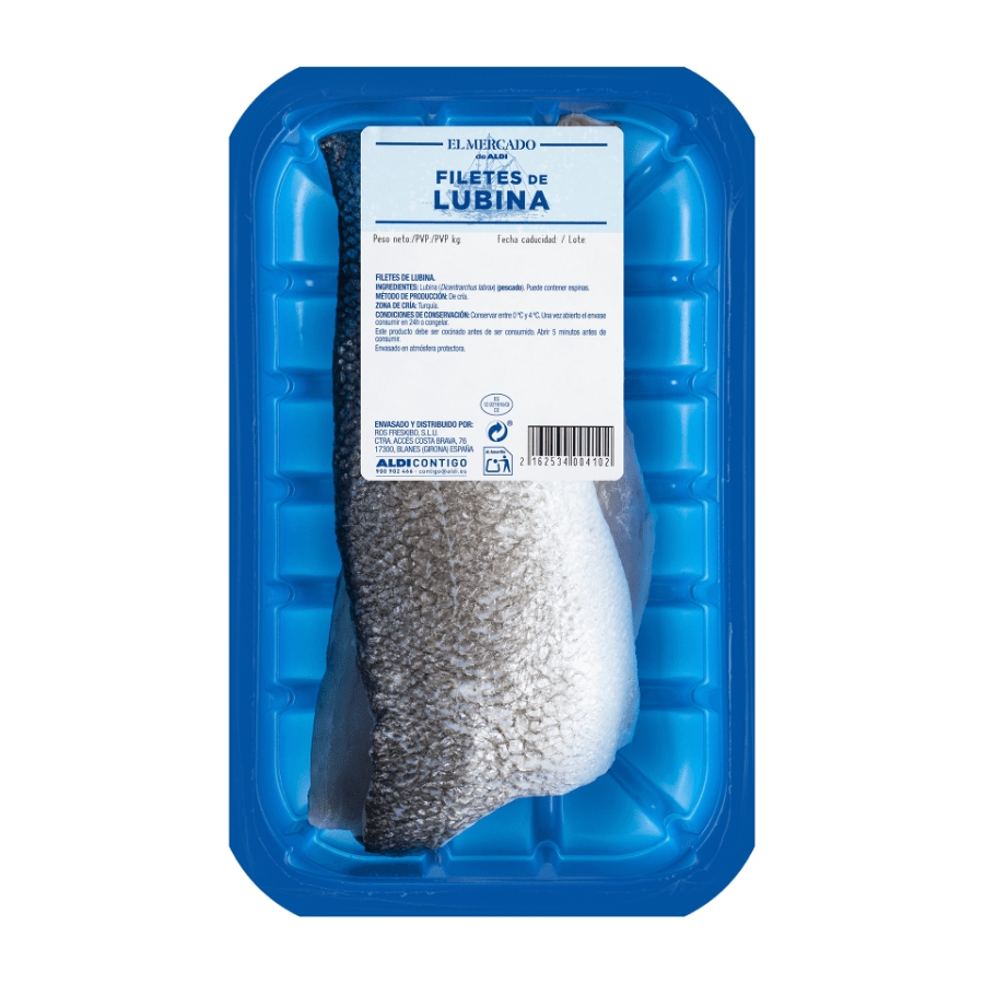 filetes de lubina Aldi