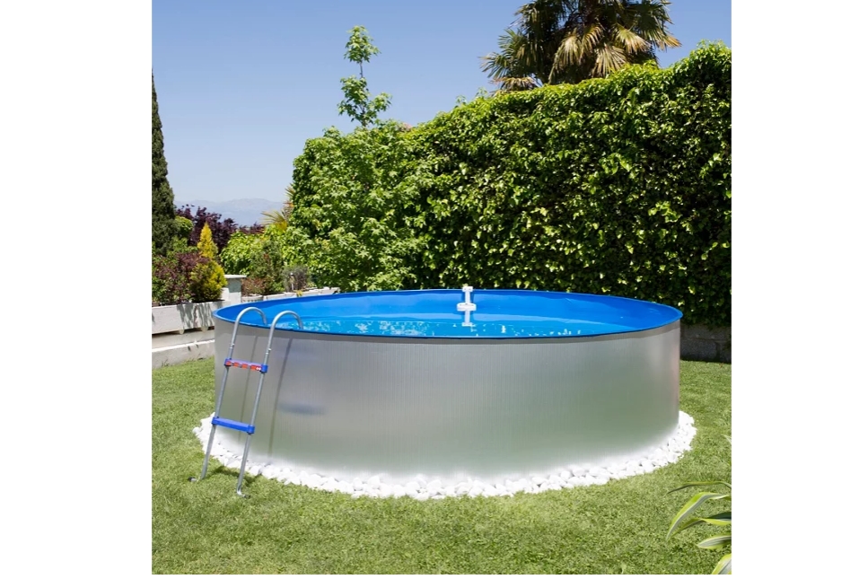piscina de acero