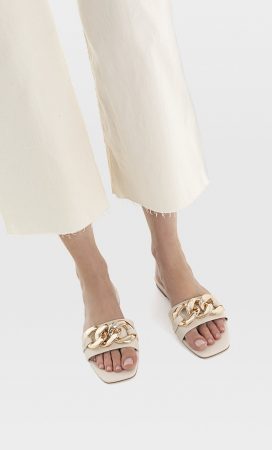 sandalias vintage stradivarius