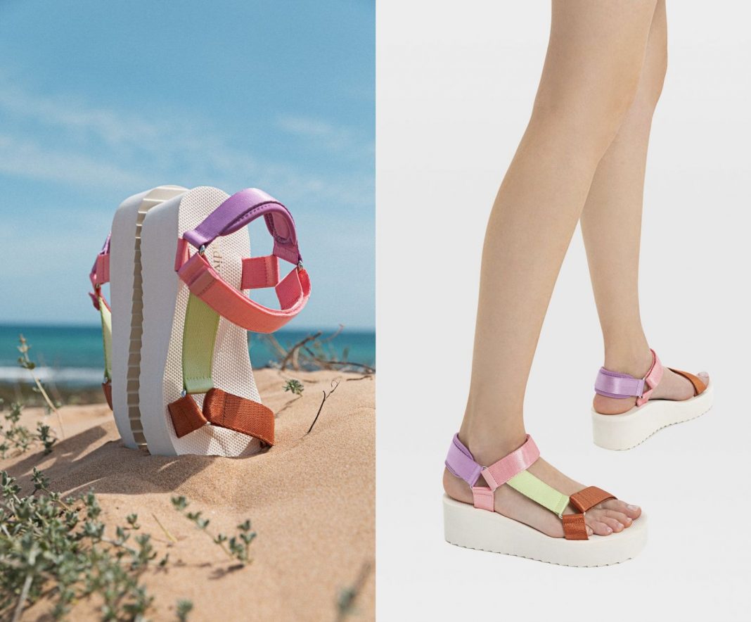 sandalias Stradivarius