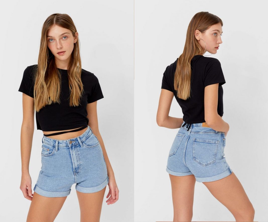 shorts cortos de Stradivarius